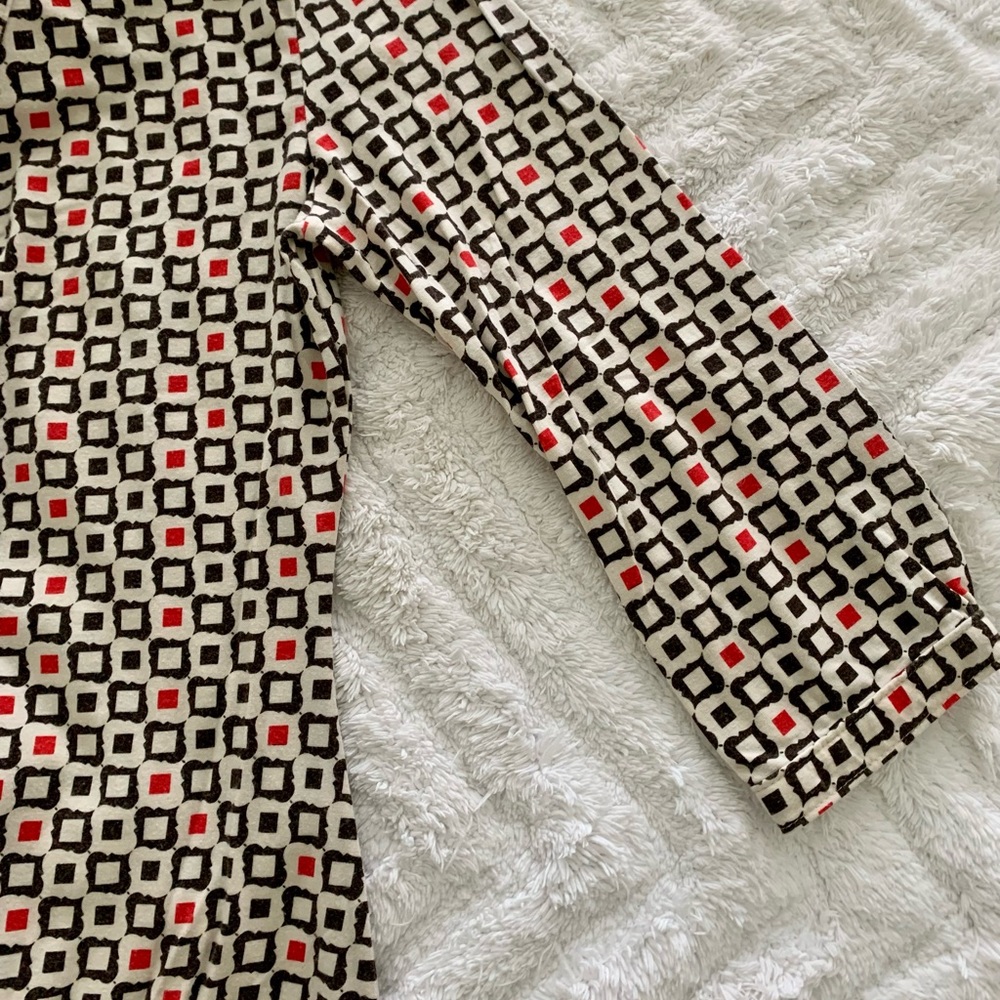 EUC ANN TAYLOR geo print top ❤️ - Picture 4 of 8